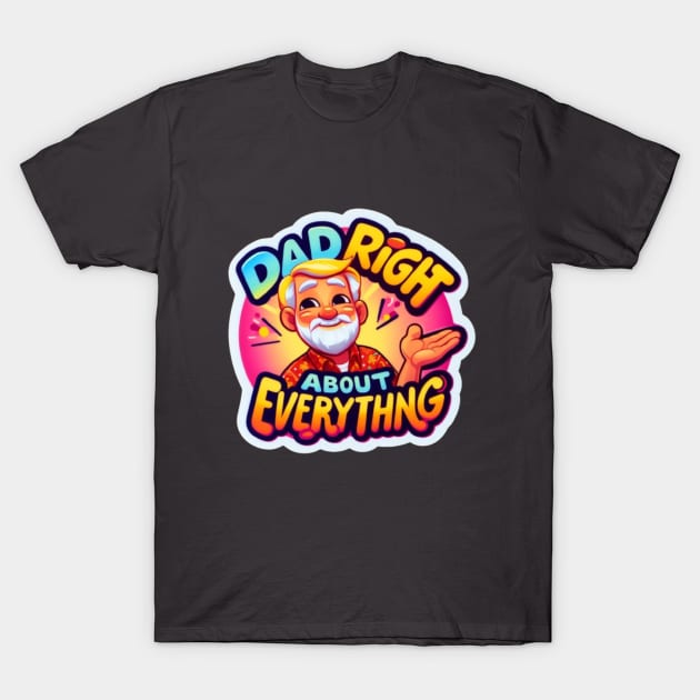 Daddy is the best T-Shirt by LegnaArt